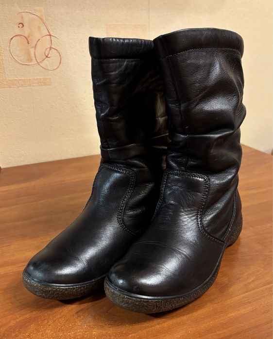 Полусапожки женские ECCO зимние размер 36