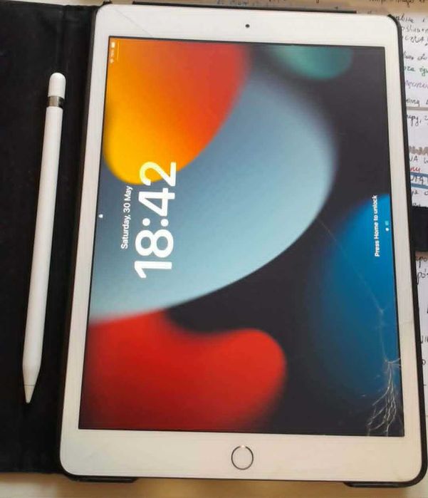 iPad 7 generacja SPRAWNY różowe złoto + etui + apple pencil model MW762FD/A