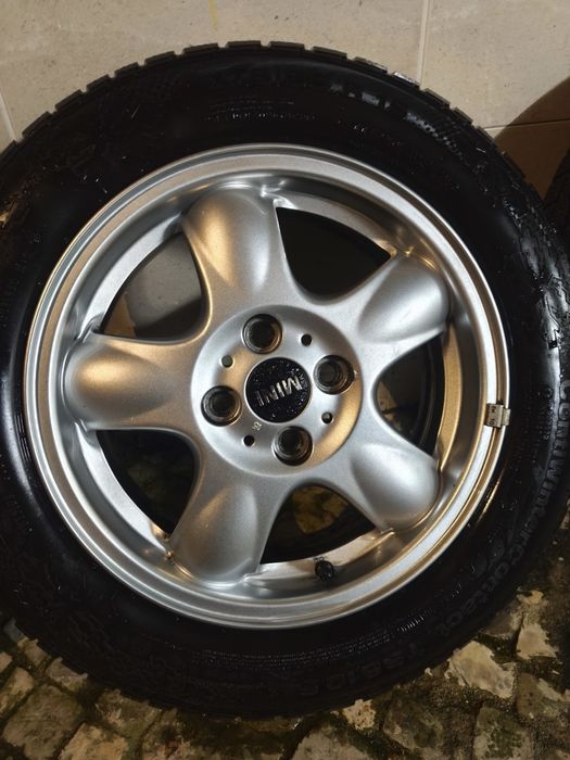 Jantes Mini 15 4x100 com pneus