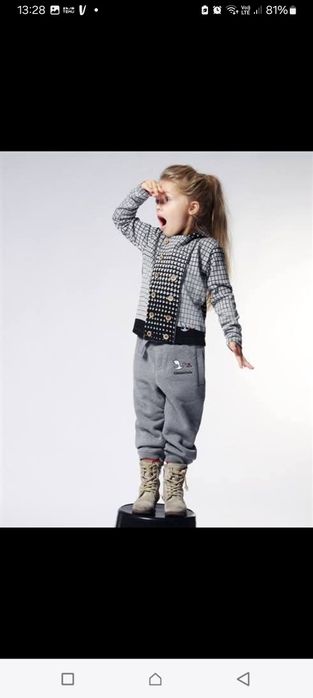 Dresik garnitur czesiociuch r. 86