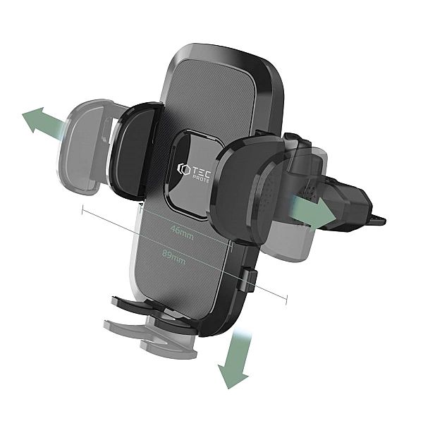 Uchwyt Tech-Protect V3 na telefon do samochodu na napęd CD - czarny