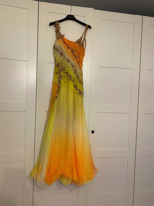 Sukienka taniec towarzyski Standard CBAS