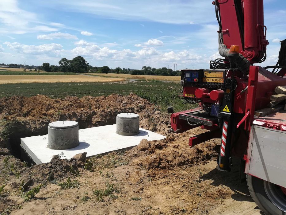 Zbiornik betonowy na szambo deszczówkę   9m3 i inne