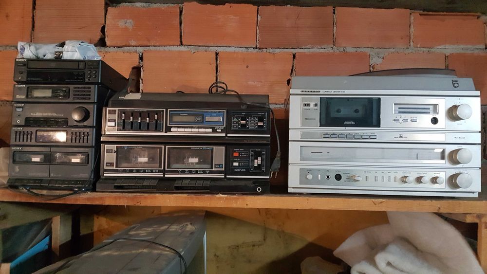 Caldeira e conjunto de tres aparelhagens tudo em perfeito estado.