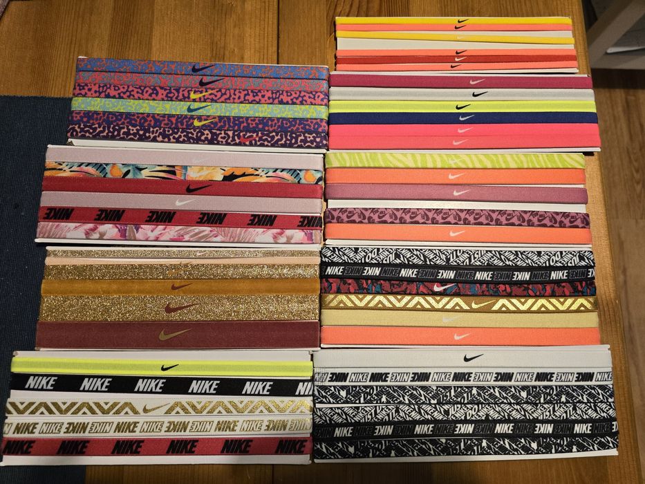 Nowe opaski nike gumki na włosy opaska na włosy