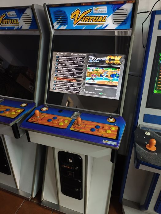 Máquina Arcade como nova