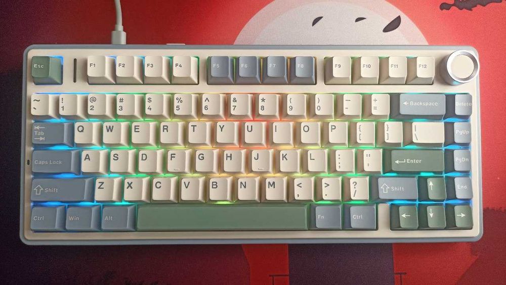 Клавіатура Aula F75 (2024) USB-C|Bluetooth|2.4G HotSwap Leobog Reaper