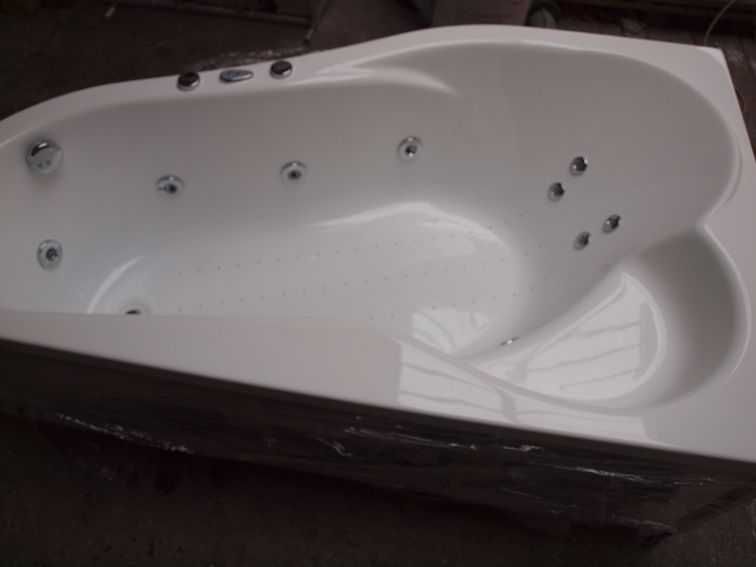 WANNA z hydromasażem LEDA 160X100 lewa, prawa POOL-SPA