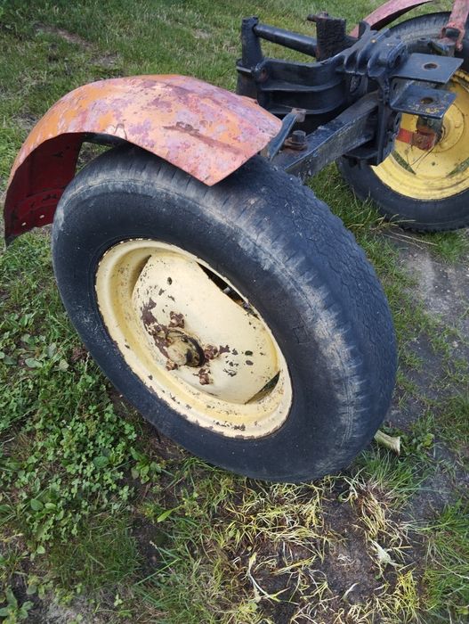 Oś przednia ursus c328 przerobiona zwężona do ciągnika SAM papaja