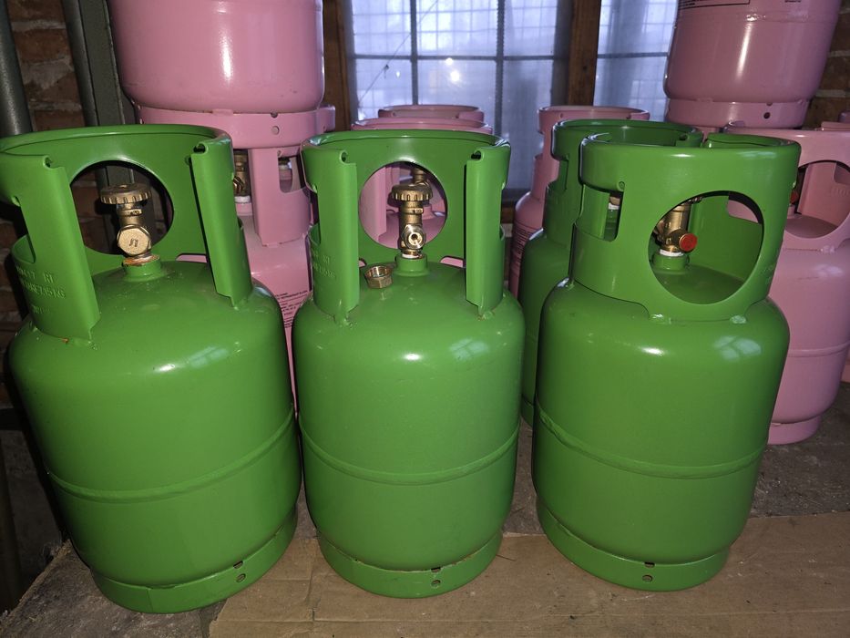 Балон газовий пропан 12л  товстостінний вентиль Італія . В наявності