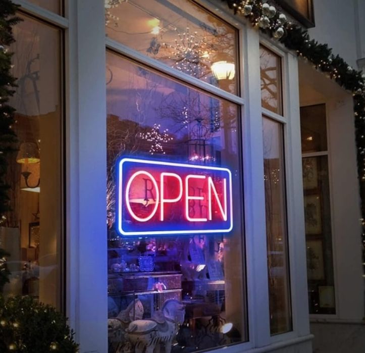 Neon Open led do lokalu