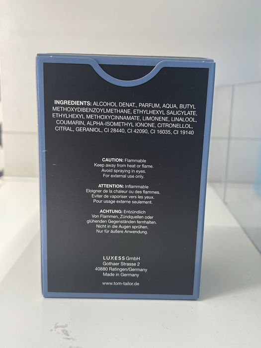 Perfuma Tom Tailor NEW BLUE FOR HIM 30ml