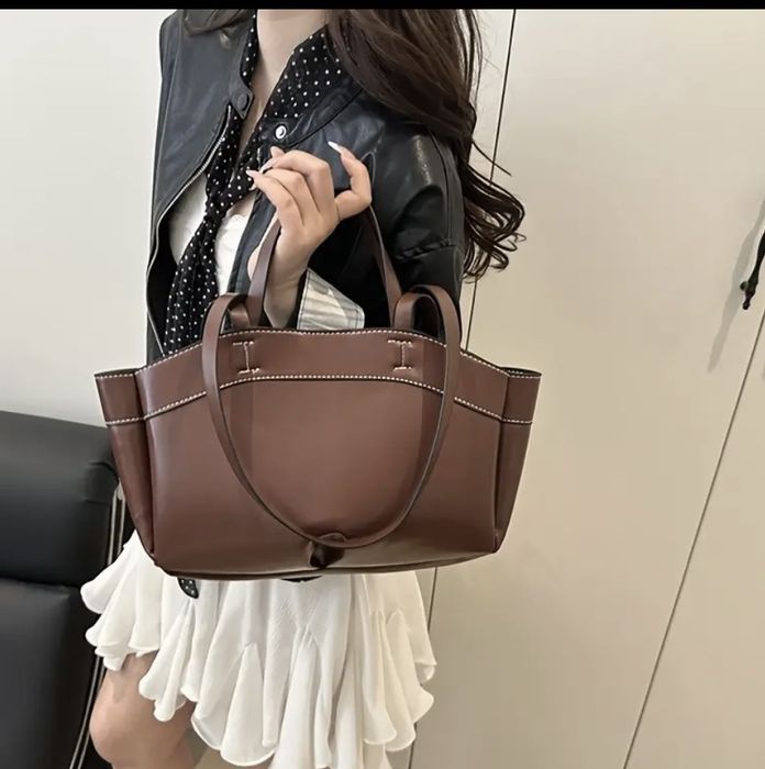 трендова шоколадна сумка