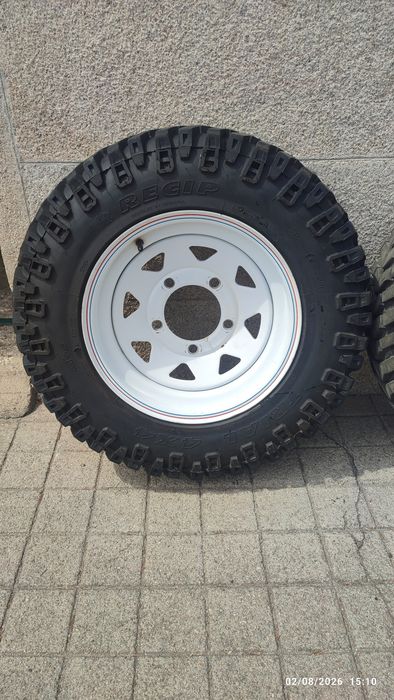 Jantes 4x4 com pneus Recip Trial – Jeep