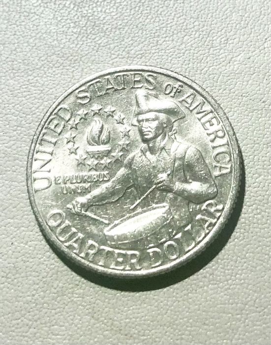 Quarter dollar  USA 1776-1976 b. z. m.