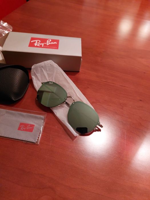 Novos Ray Ban blaze hexagonal RB3579N
