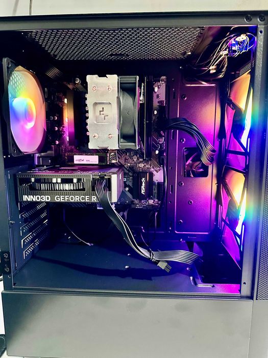 Komputer gamingowy Ryzen 8400F RTX 5060 16GB 1TB FV23% Gwarancja 24M