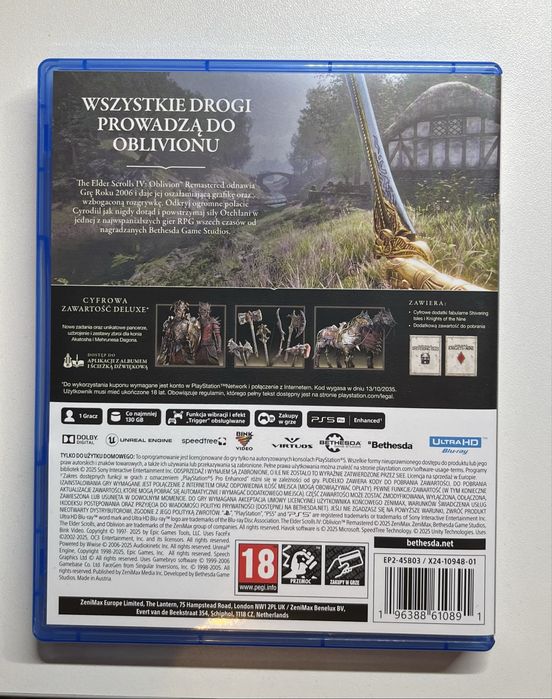 Oblivion Remastered PS5