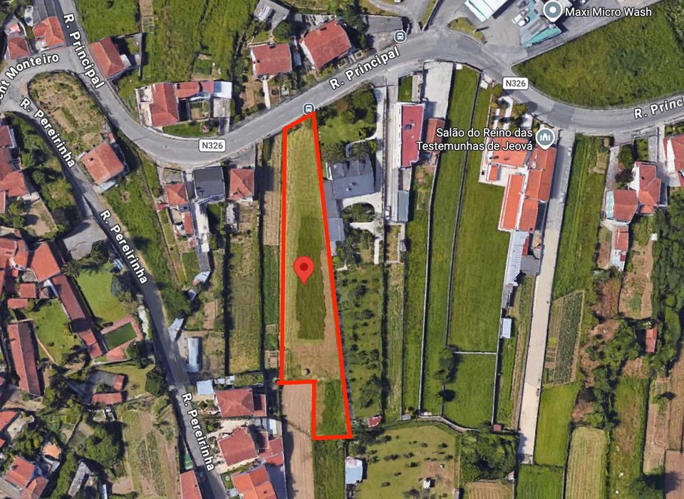 Terreno com 1.874 m² em Fiães – Santa Maria da Feira