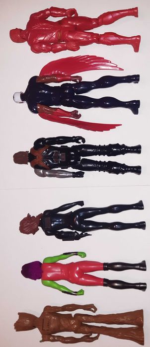 Lote heróis Marvel e DC usados