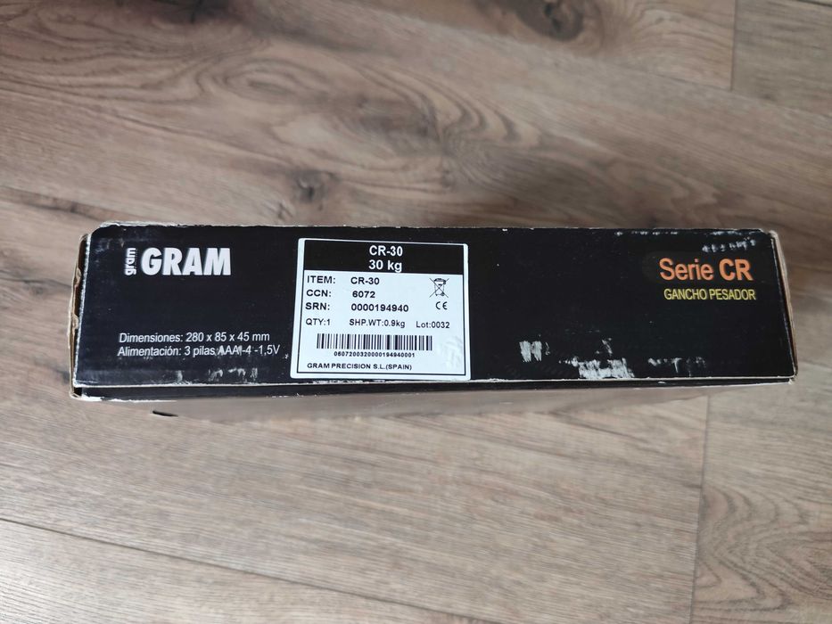 Waga hakowa Gram