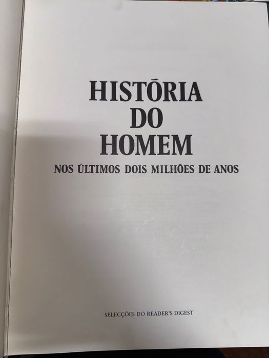 Livro história do homem