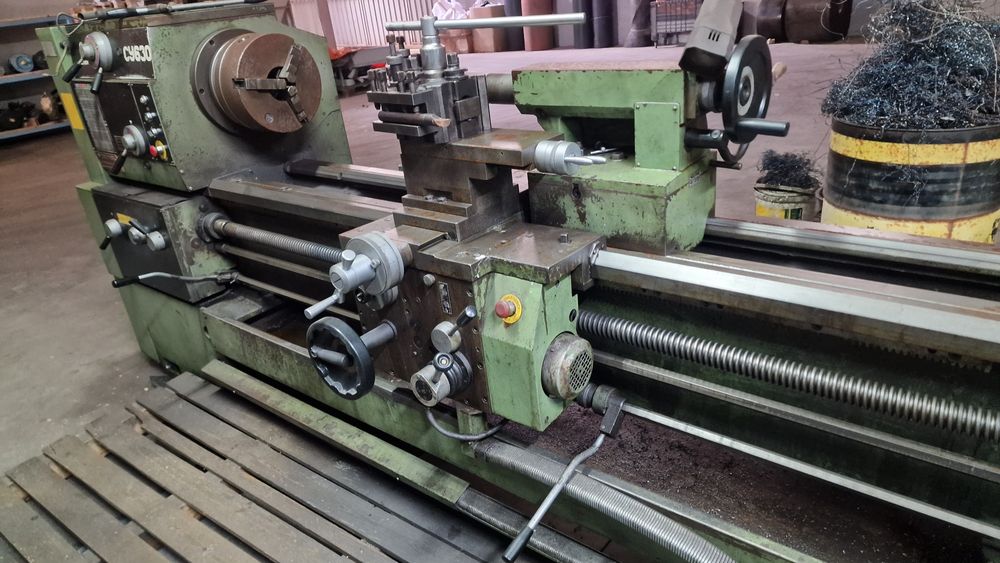 Torno mecanico 2 metros entre pontos bulmak cy 630