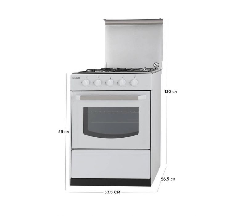 Fogão Kunft 5050 Como Novo (55L Gás Butano-Propano ) | Stove
