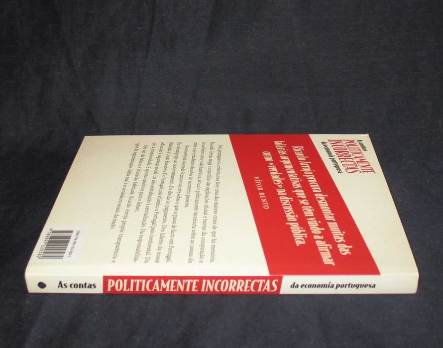Livro As Contas Politicamente Incorrectas da Economia Portuguesa