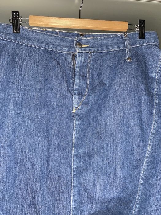 Levi’s orginals jeans dżinsowa spódnica asymetryczna M 38