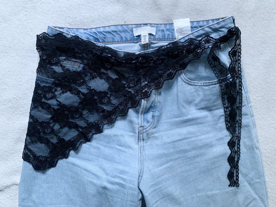 Chustka viral koronkowa pasek boho na głowę