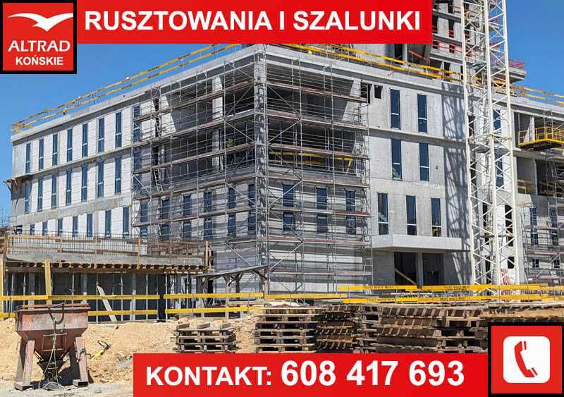 Wypożyczalnia Rusztowań Fasadowych, Projekt, Dostawa, Montaż! Altrad