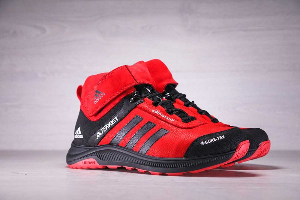 Зимові термо кросівки Adidas Terrex  Gore-Tex Red