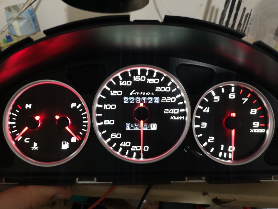 Пересвет приборной панели Ланос, Lanos, Sens: 2 500 грн. - Панелі ...