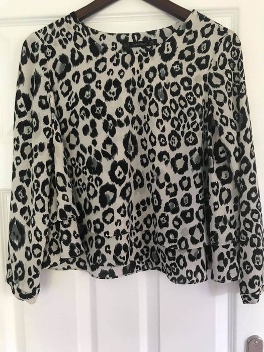 Bluzka w panterkę Zara