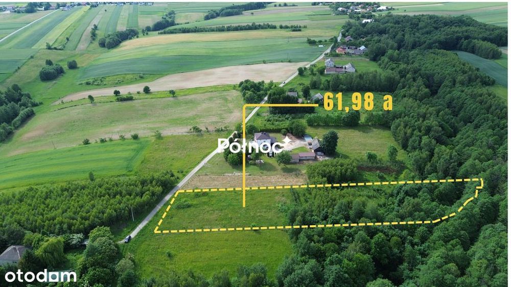 Działka rolno-zagrodowa 6198 m² | Kolonia Gorzków