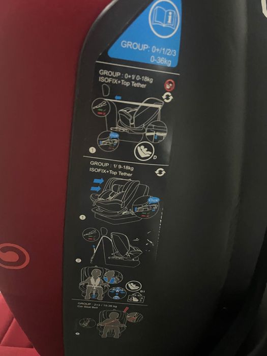 Cadeira auto criança/bebe