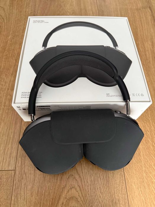 Apple AirPods Max Space Gray | ORYGINAŁ | Smart Case + pudełko + kabel