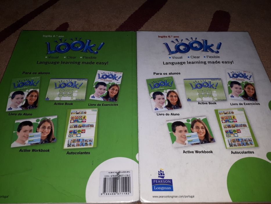 Livros 6 ano inglês look!