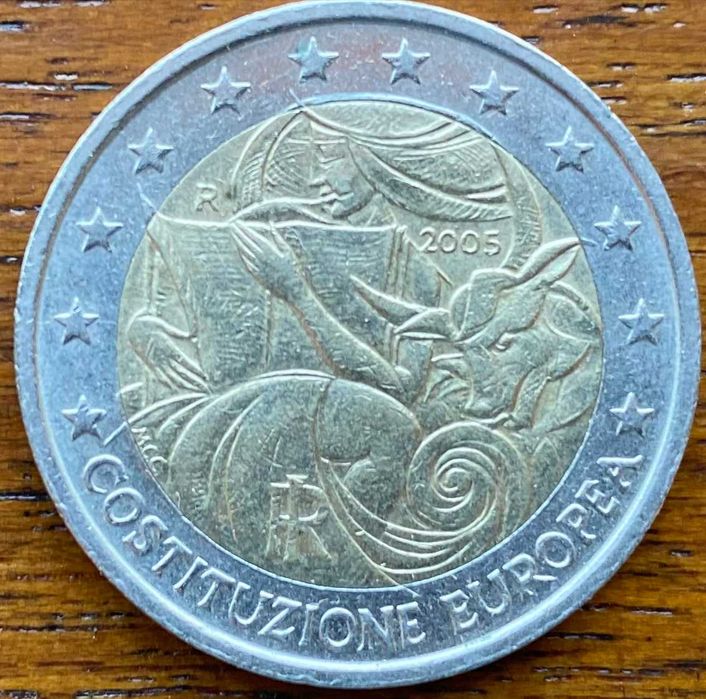 Moedas comemorativas Itália