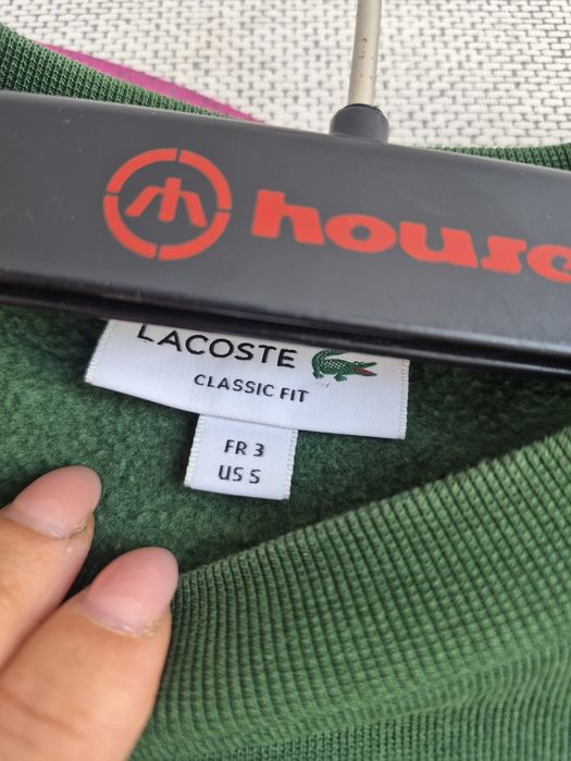 Bluza Lacoste S męska zielona