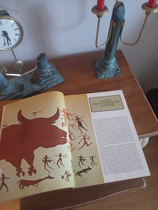 O grande livro da arte - Tesouros artísticos do mundo -