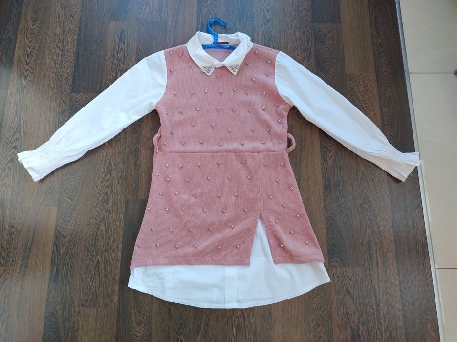 Nowa sukienka koszulowa koszula damska bez metki 36