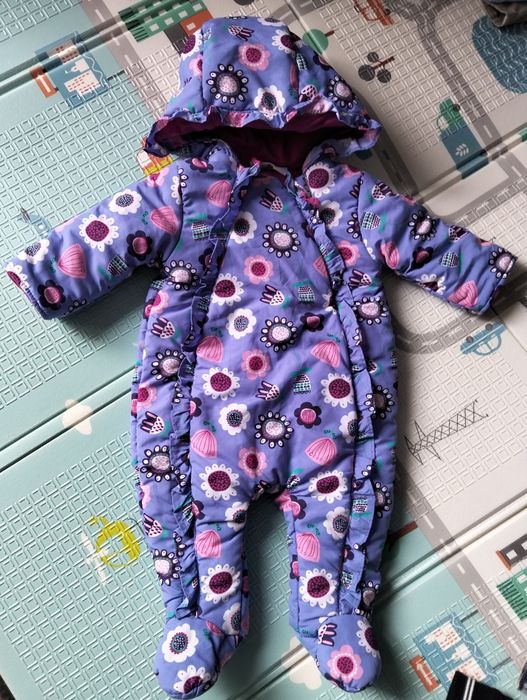 Комбінезон дитячий демісезон комбинезон на девочку 3-6 місяців