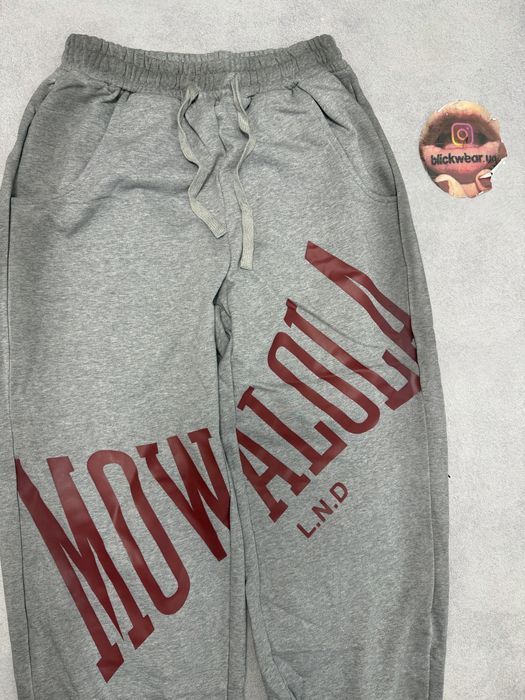 штаны mowalola swetpants grey M L