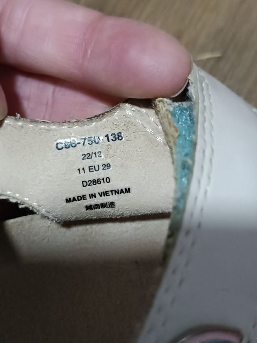 Босоніжки для дівчинки, Next, устілка 18.5 см, 28-29 розмір