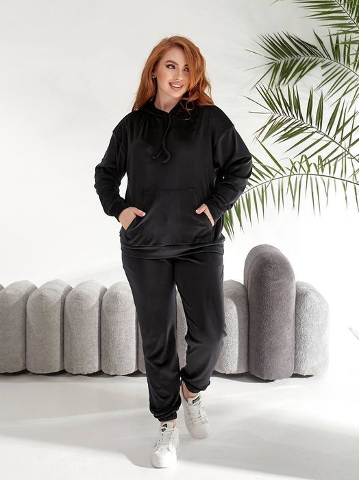 Костюм двійка велюровий