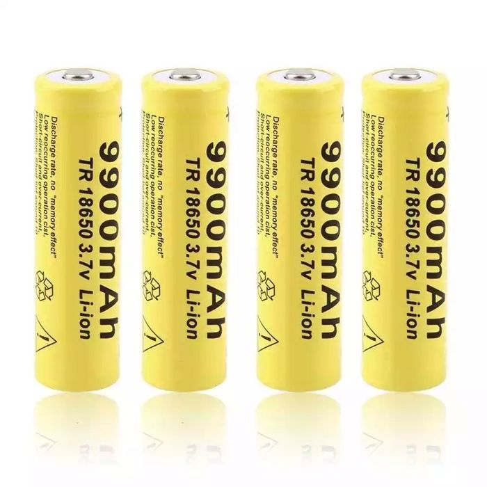 Pack x2 Pilhas Bateria 18650 3.7V 9800mAh