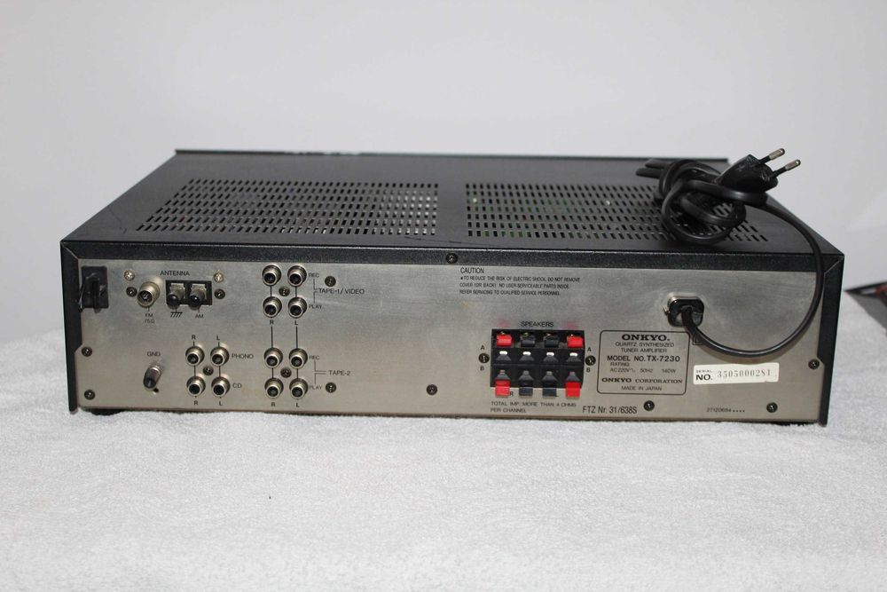 ONKYO TX-7230 Amplituner wzmacniacz stereo Made in Japan Wysyłka
