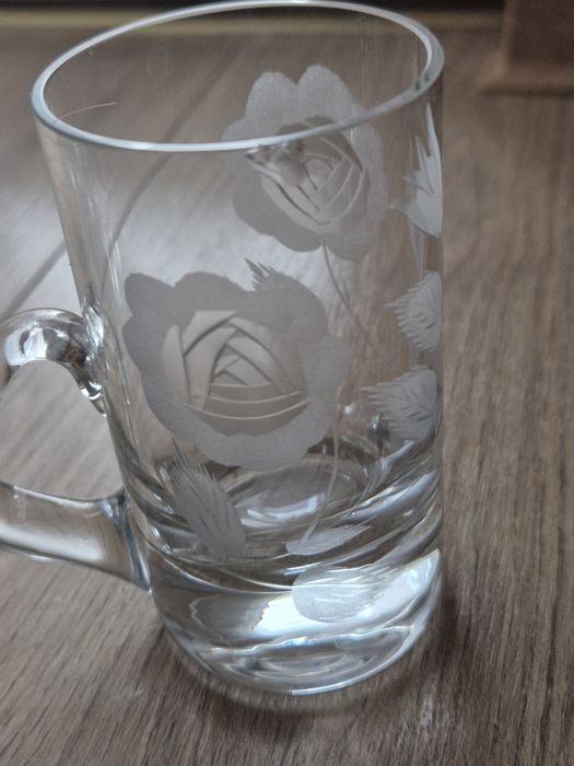 Kieliszki vintage prl